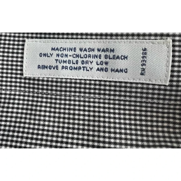 Brooks Brothers Long Sleeve Button Down 17-34 - Picture 3 of 4